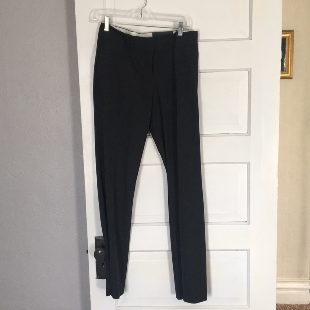 Ann Taylor Charcoal Modern Fit Work Pants
